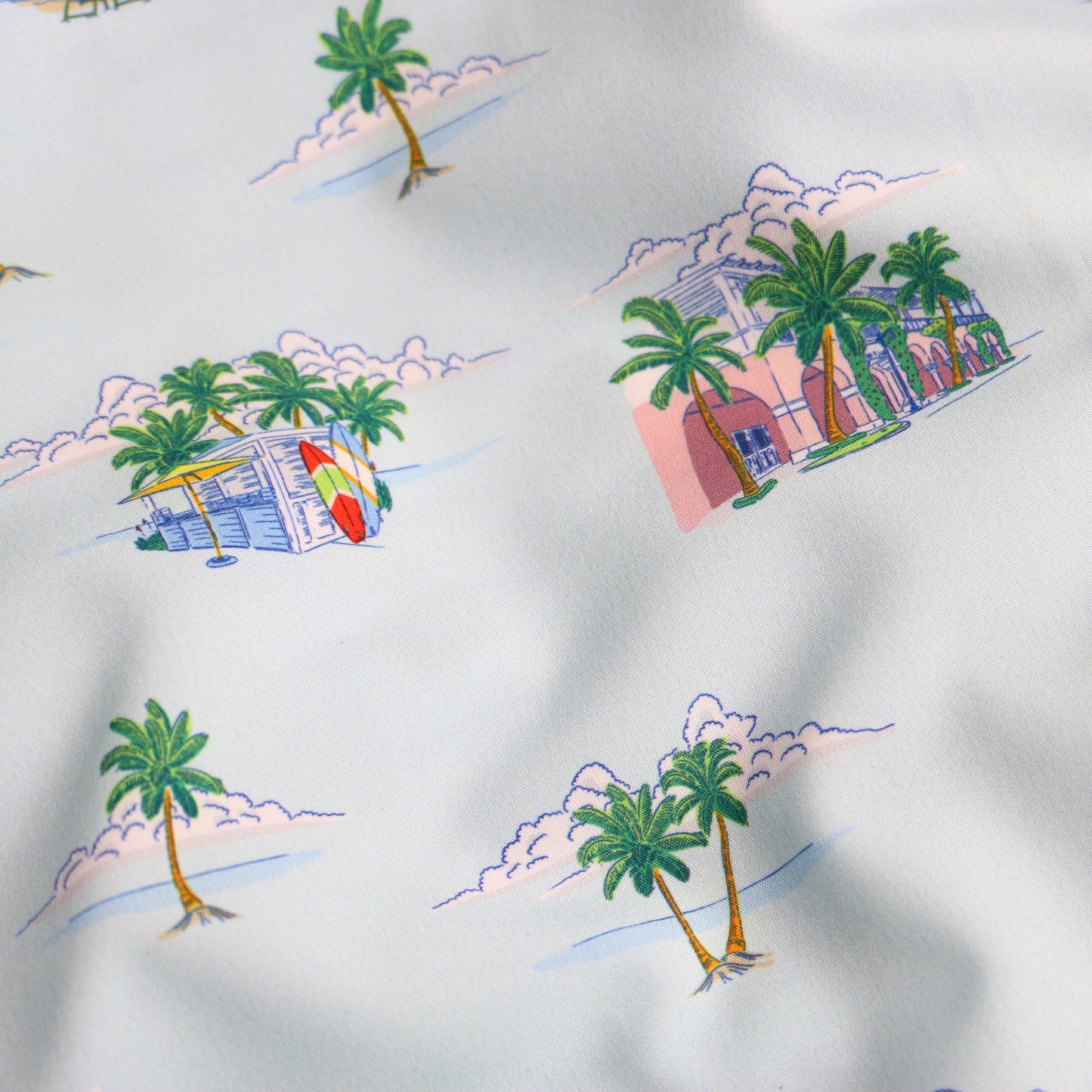 Coastal Getaway Pearl Snap Romper