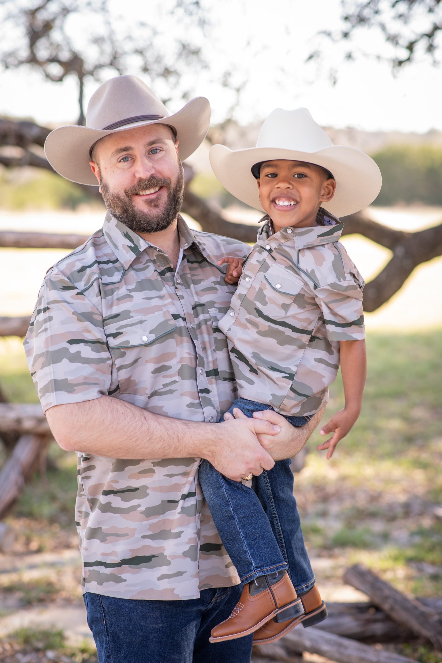 Classic Camo Pearl Snap Short Sleeve Shirt