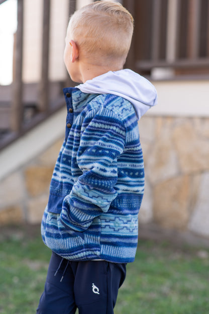 Aztec Sherpa Pullover
