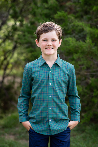 Holiday Tattersall Long Sleeve Shirt