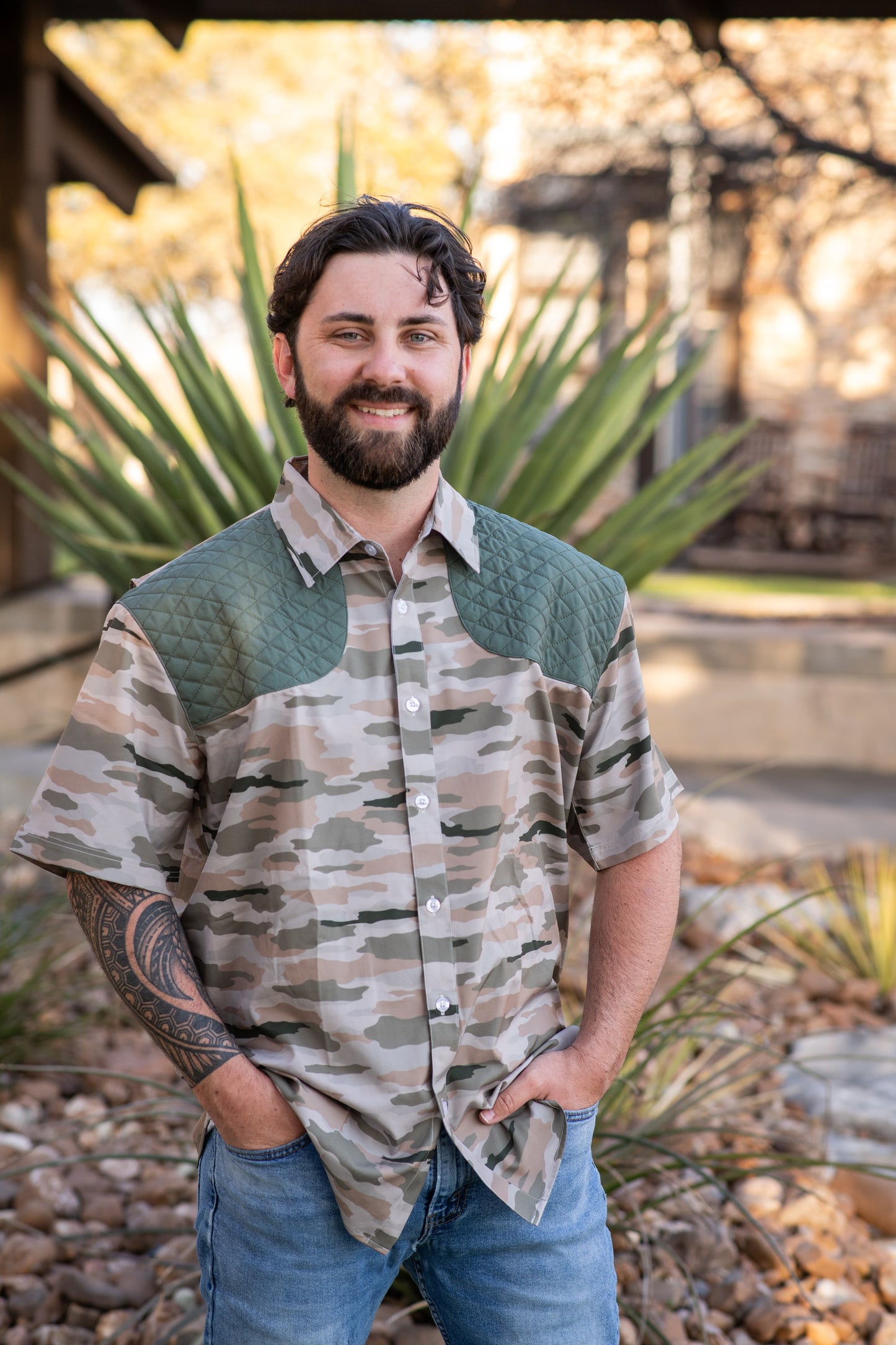 Men's - Classic Camo Short Sleeve Shirt