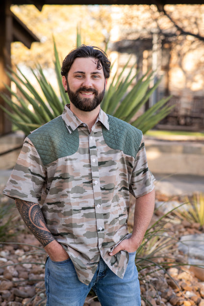 Men's - Classic Camo Short Sleeve Shirt