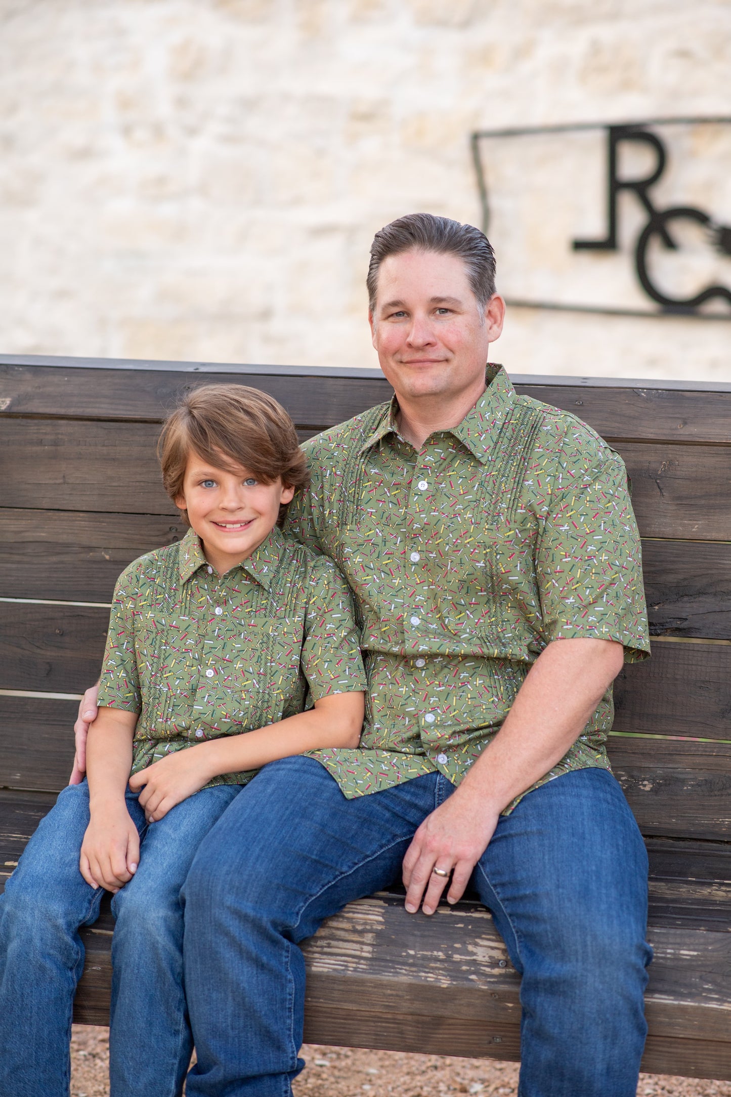 Men’s - Guayabera - Scattershot Short Sleeve Shirt