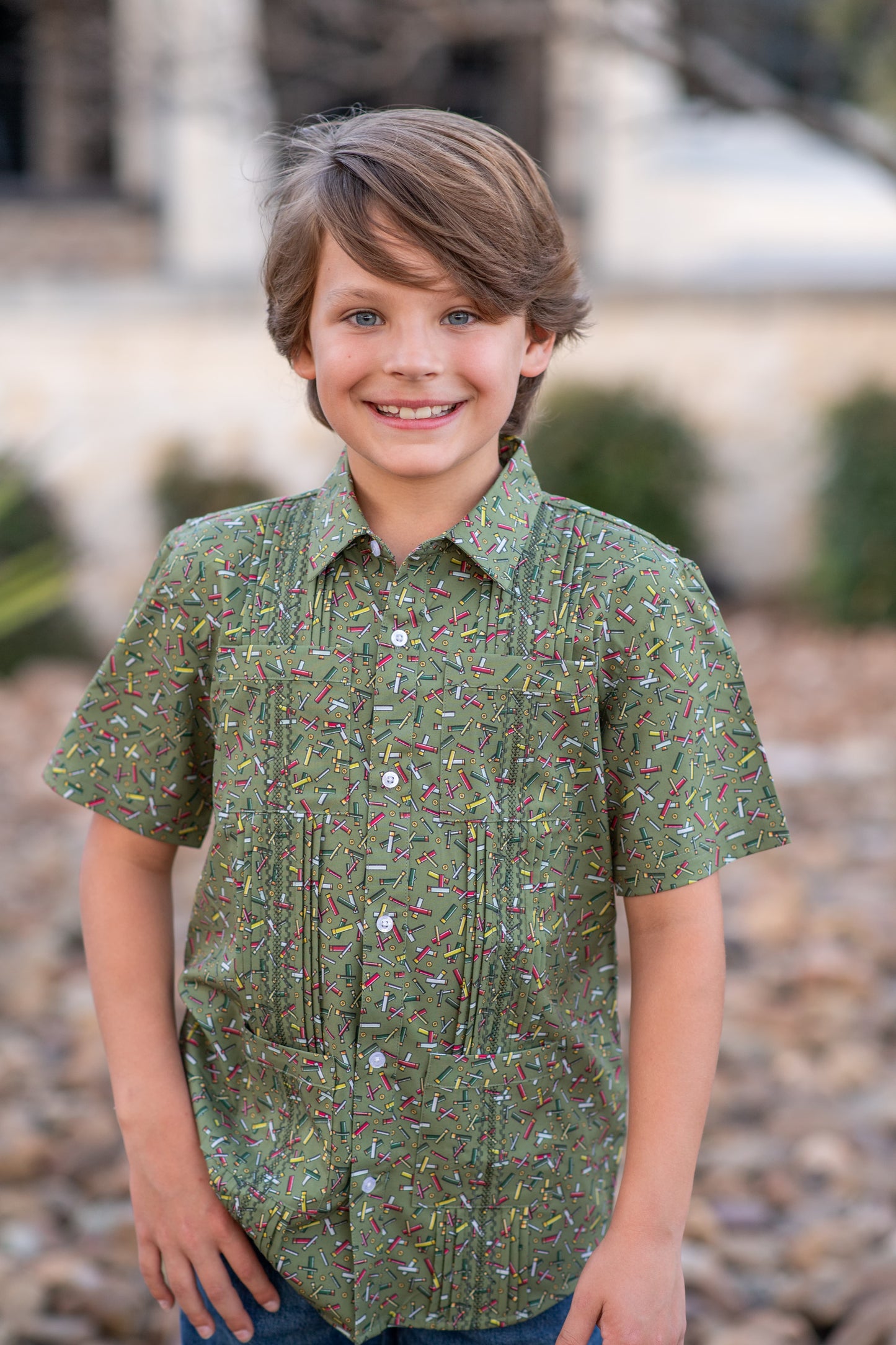 Guayabera - Scattershot Short Sleeve Shirt