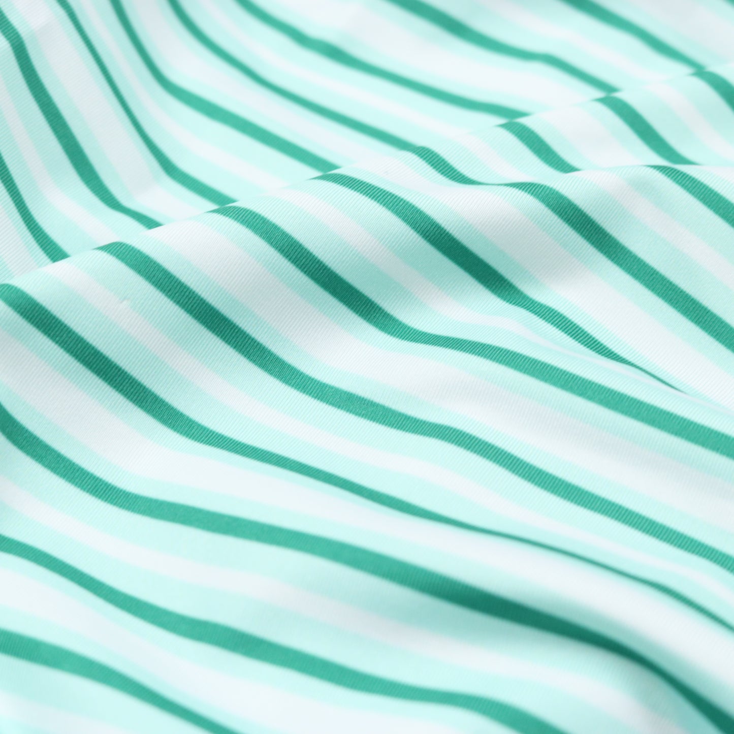 Men's - Emerald Stripe Polo Short Sleeve Shirt