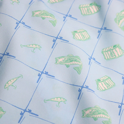 Fisherman Pearl Snap Short Sleeve Shirt