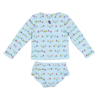 Boat Race Girls' Swimsuit