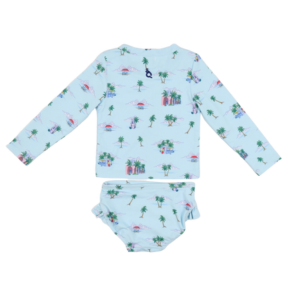 Coastal Getaway Girls' Swimsuit