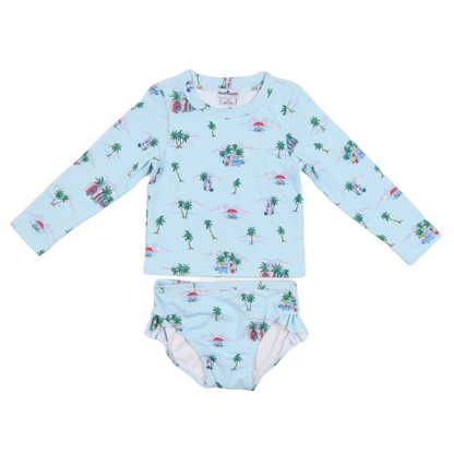 Coastal Getaway Girls' Swimsuit