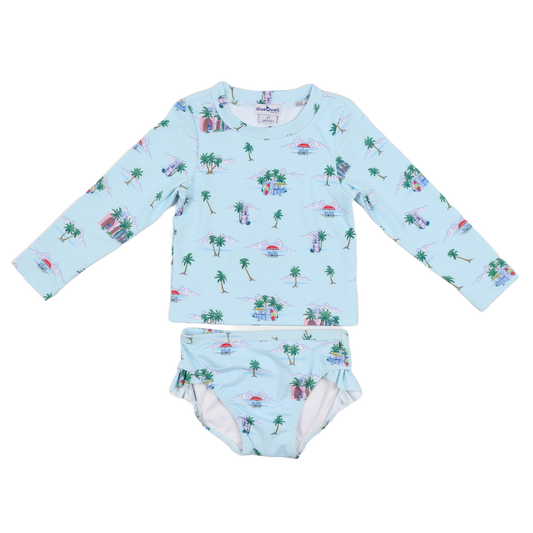 Coastal Getaway Girls' Swimsuit