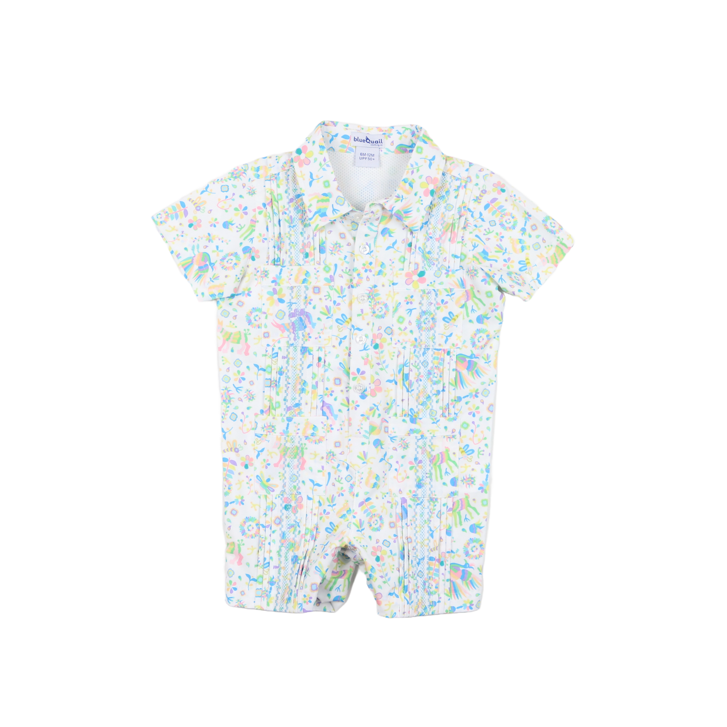 Guayabera - Spring Otomi Short Sleeve Romper