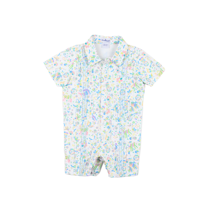 Guayabera - Spring Otomi Short Sleeve Romper