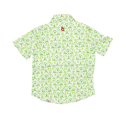 Guayabera - Christmas Otomi Short Sleeve Shirt