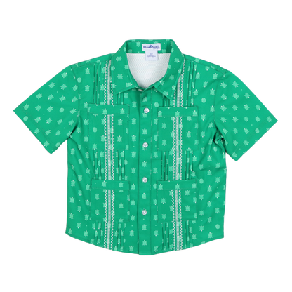 Guayabera - Tortoise Short Sleeve Shirt