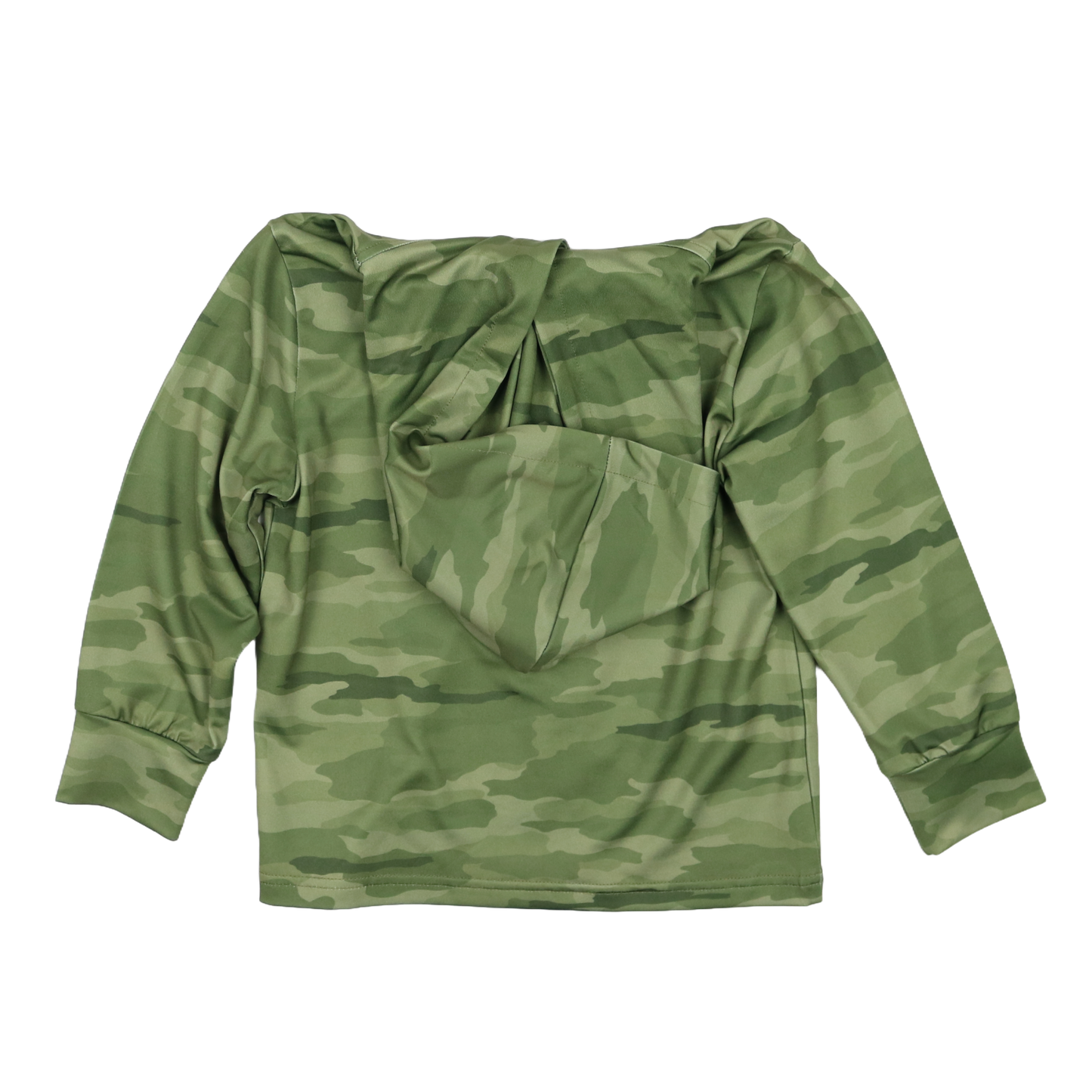 Classic Camo Green Lightweight Performance Hoodie