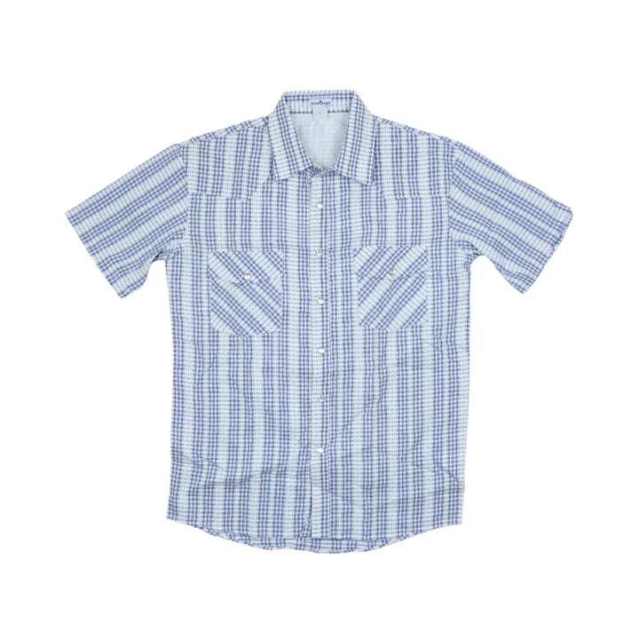San Jac Men's Long Sleeve Performance Pearl Snap Shirt - Neapolitan