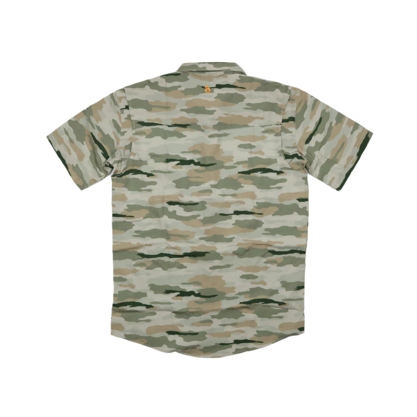 Men's - Classic Camo Pearl Snap Short Sleeve Shirt