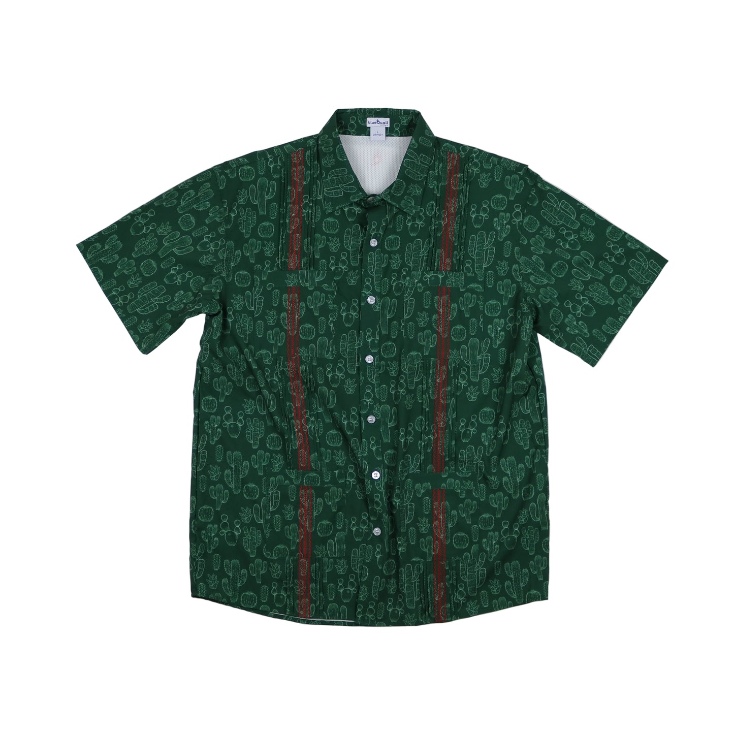 Men’s - Guayabera - Feliz Navidad Short Sleeve Shirt