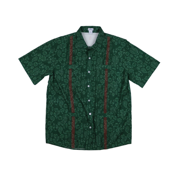 Men's - Guayabera - Feliz Navidad Short Sleeve Shirt| BlueQuail