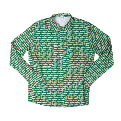 Men's - Evergreen Trout Long Sleeve Shirt