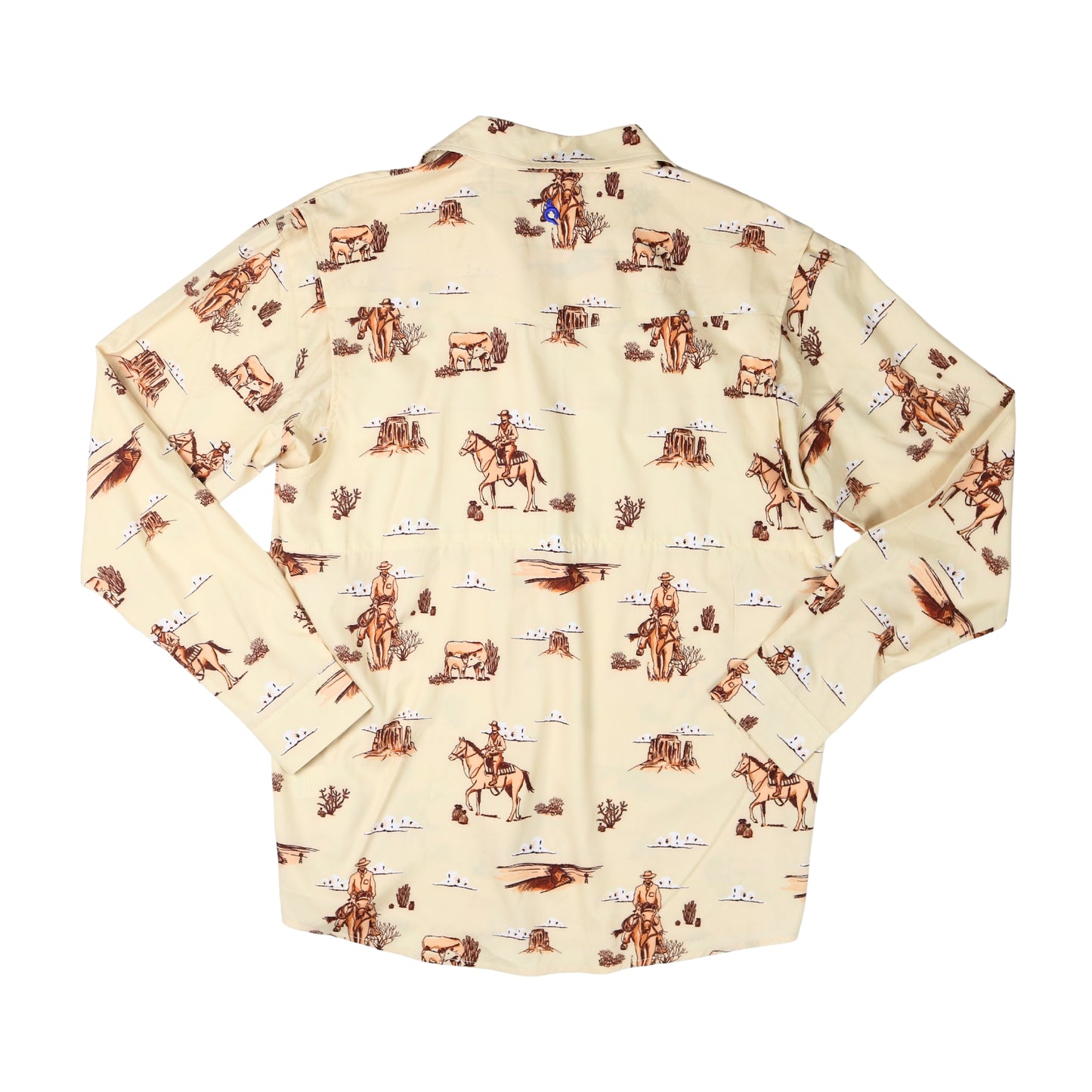 Men's - Cattle Drive Pearl Snap Long Sleeve Shirt