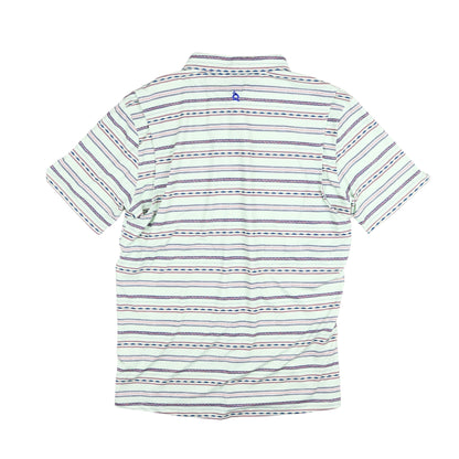 Men's - Aztec Stripe Polo Short Sleeve Shirt