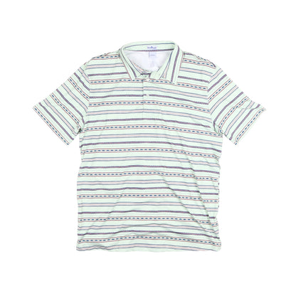 Men's - Aztec Stripe Polo Short Sleeve Shirt