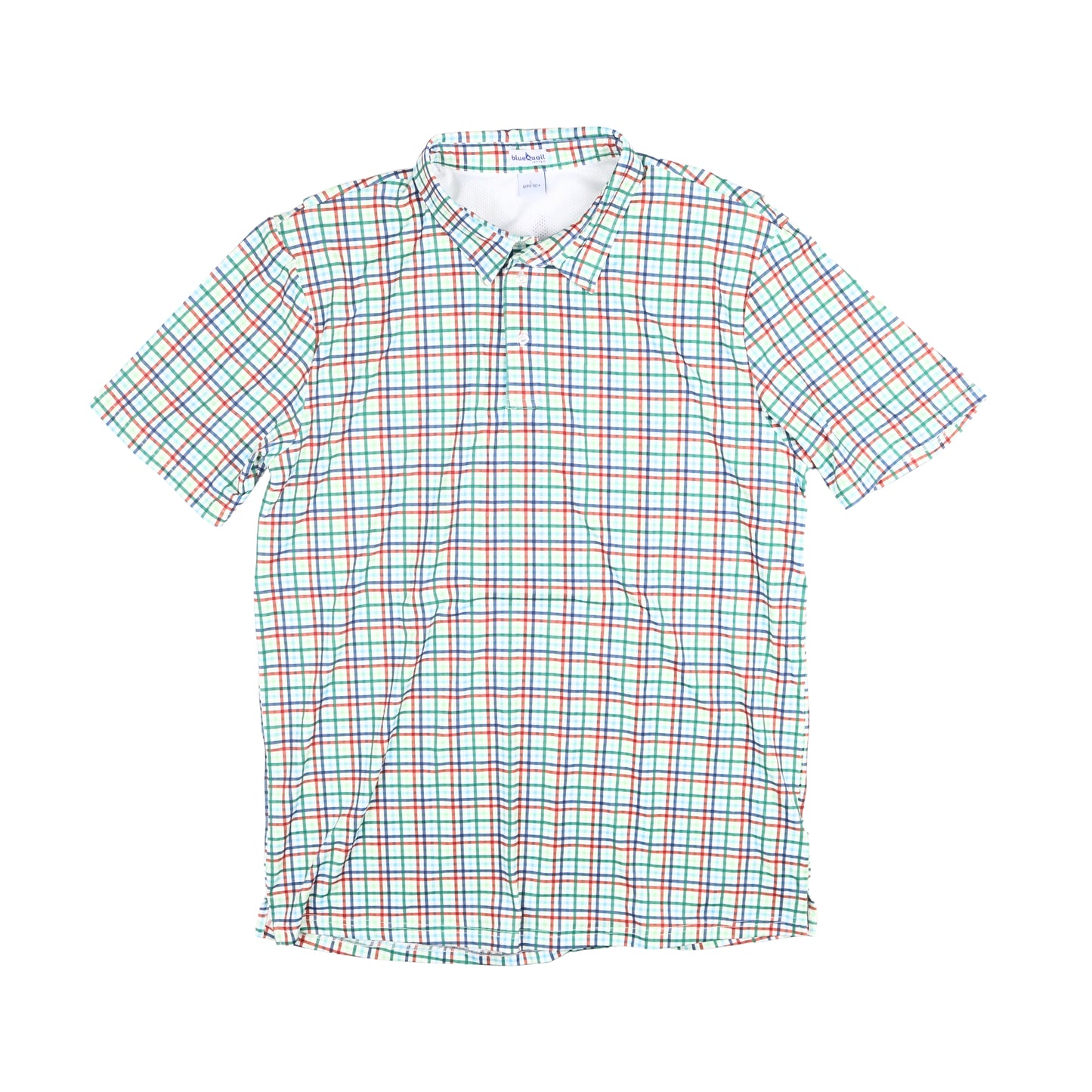 Men's - Fall '24 Plaid Polo Short Sleeve Shirt