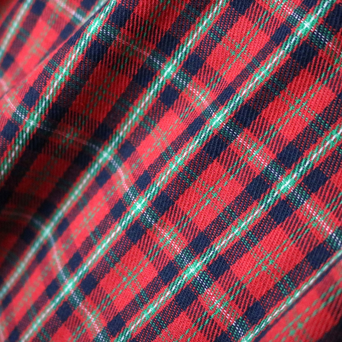 Men's - Holiday Plaid Pearl Snap Long Sleeve Flannel Shirt