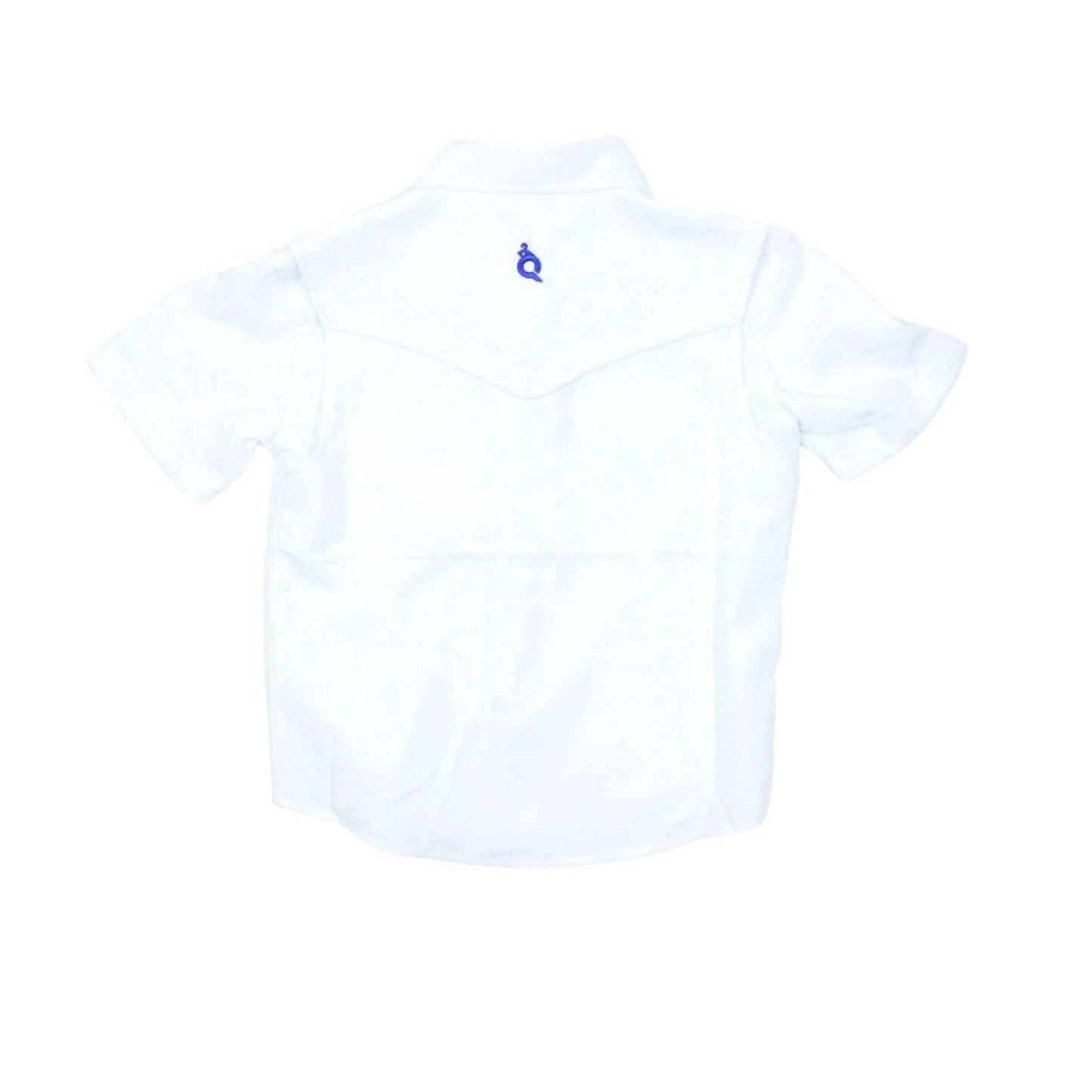 Gameday White Pearl Snap Short Sleeve Shirt