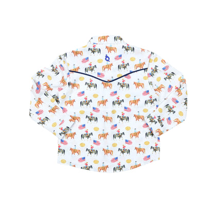 Grand Entry Pearl Snap Long Sleeve Shirt