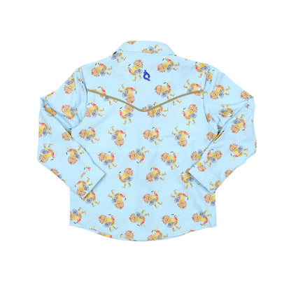 Turkeys Pearl Snap Long Sleeve Shirt