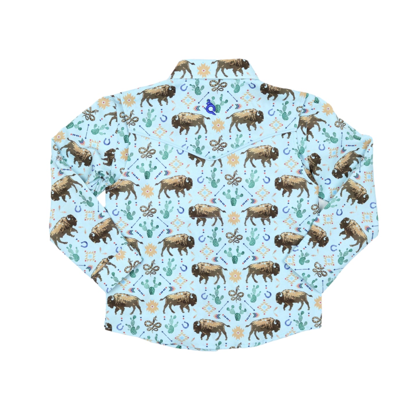 Western Buffalo Pearl Snap Long Sleeve Shirt