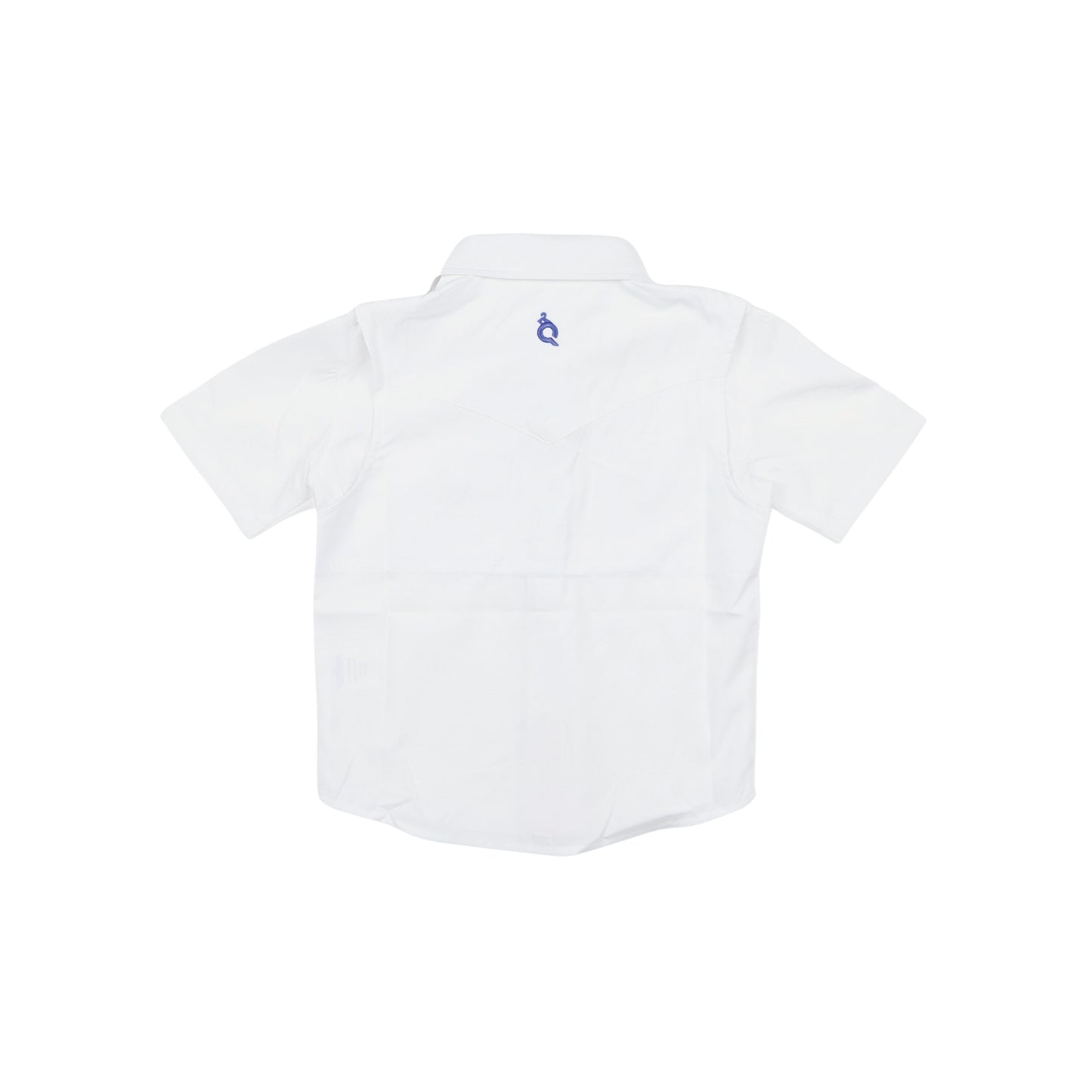 Gameday White Pearl Snap Short Sleeve Shirt