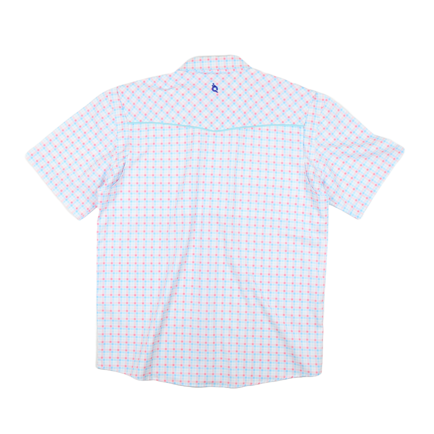 Men's - Liberty Plaid Pearl Snap Short Sleeve Shirt