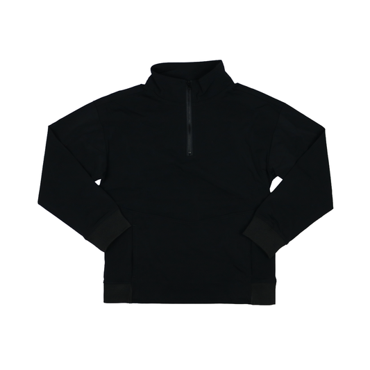 Black 1/4 Zip Performance Pullover