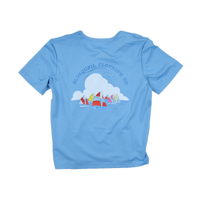 Boat Race Short Sleeve Performance Tee