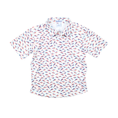 Jets Polo Short Sleeve Shirt
