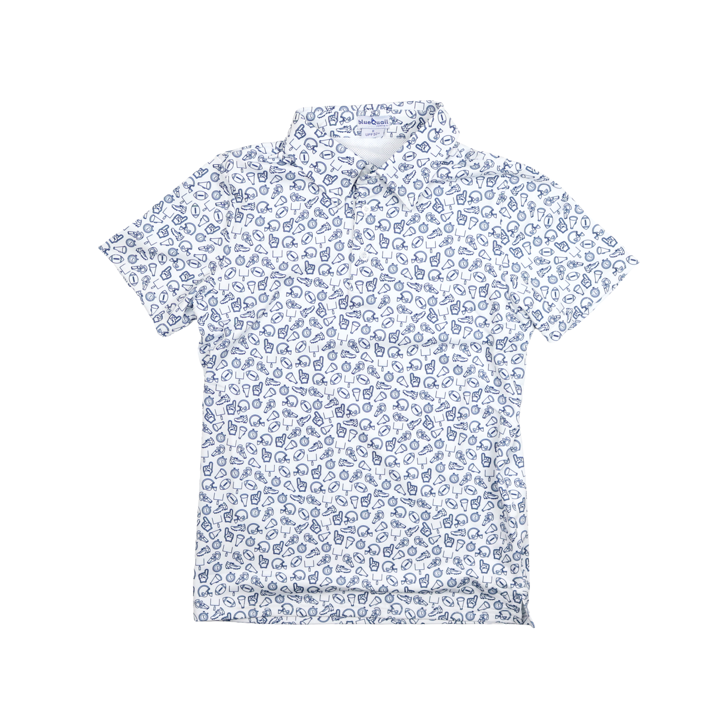 Kickoff Navy Polo Short Sleeve Shirt