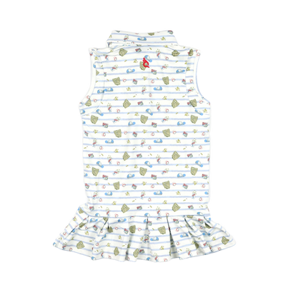 7th Inning Stretch Polo Sleeveless Dress
