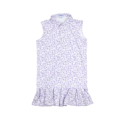 Kickoff Purple Polo Sleeveless Dress