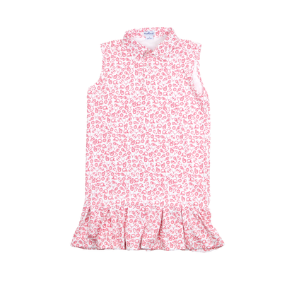 Kickoff Red Polo Sleeveless Dress