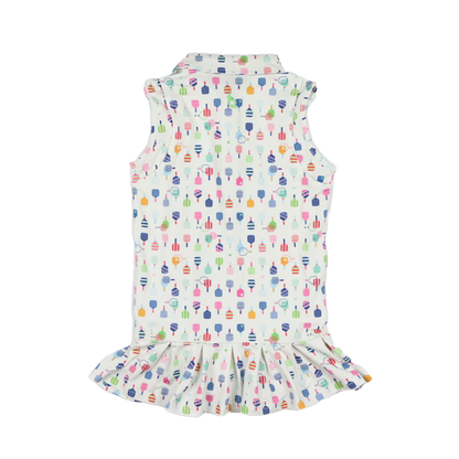 Pickleball Polo Sleeveless Dress