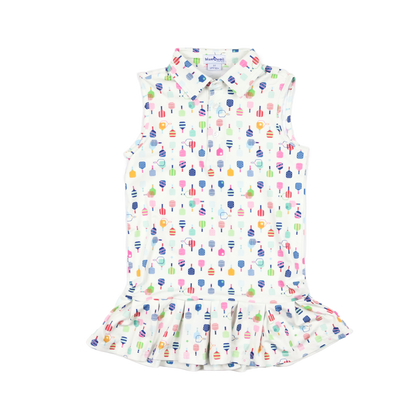 Pickleball Polo Sleeveless Dress