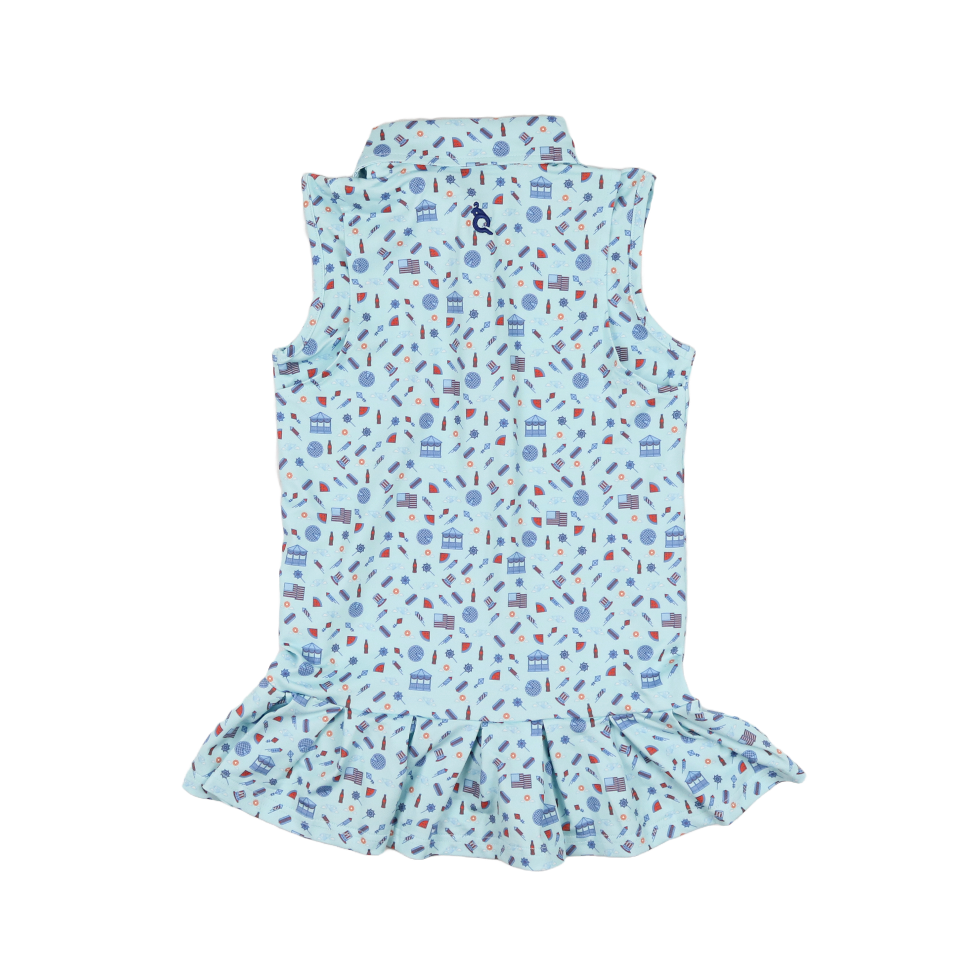 Stars & Stripes Polo Sleeveless Dress - Everyday Collection | BlueQuail Clothing Co. Stars & Stripes Polo Sleeveless Dress - Everyday Collection | BlueQuail Clothing Co.