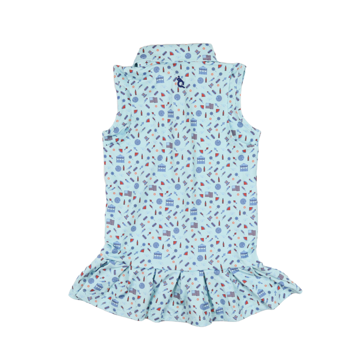 Stars & Stripes Polo Sleeveless Dress