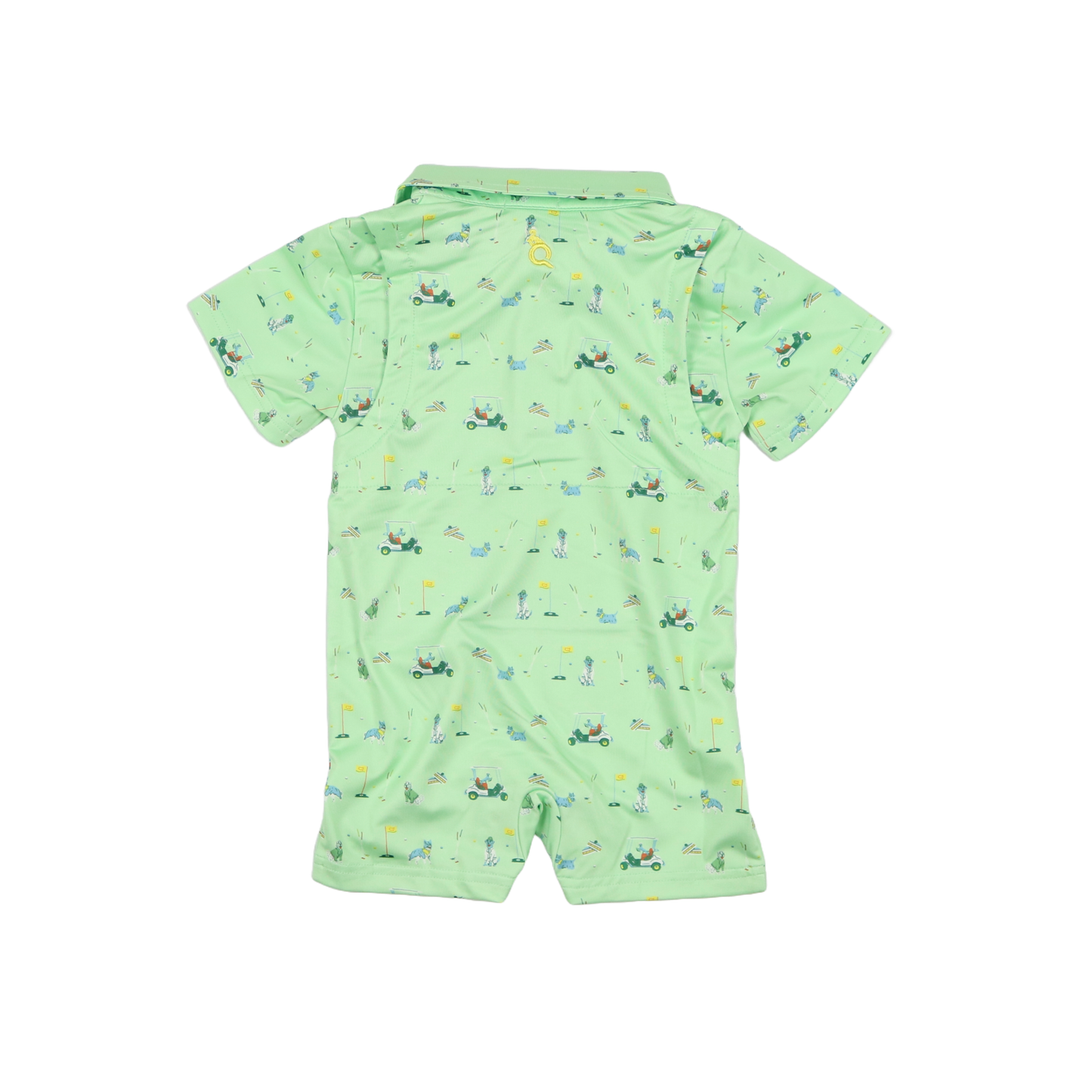 Dogwood Polo Short Sleeve Romper