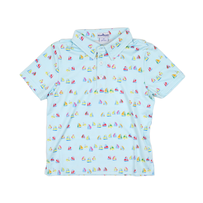 Boat Race Polo Short Sleeve Shirt