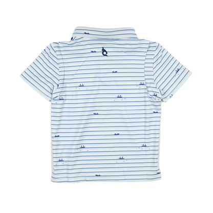 Gone Fishin' Polo Short Sleeve Shirt