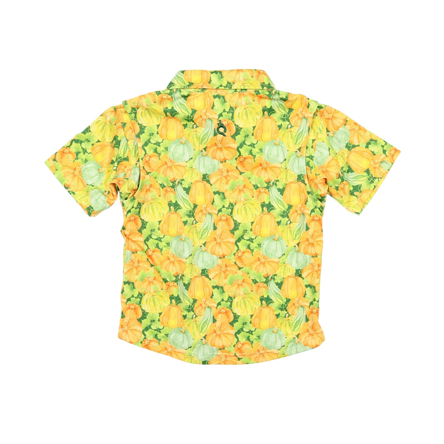 Pumpkin Camo Polo Short Sleeve Shirt